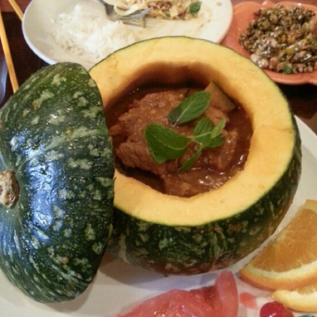 Pumpkin Pork Stew With Sour Mango at Mandalay on #foodmento http://foodmento.com/place/2575
