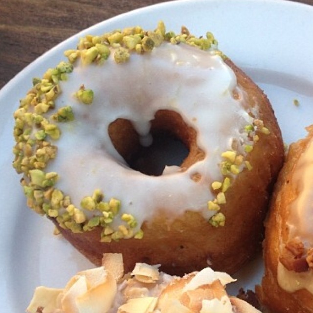 Pistachio Donut at Dynamo Donut & Coffee on #foodmento http://foodmento.com/place/2601