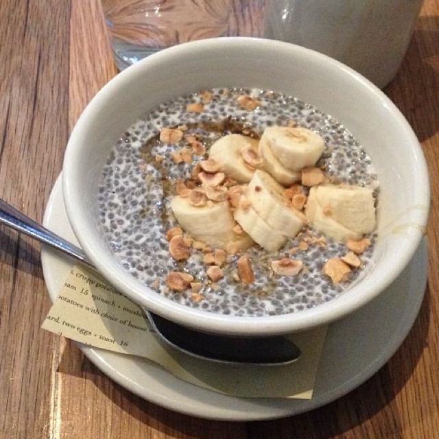 Chia Seed Pudding (Coconut, Banana...) at Plow on #foodmento http://foodmento.com/place/541