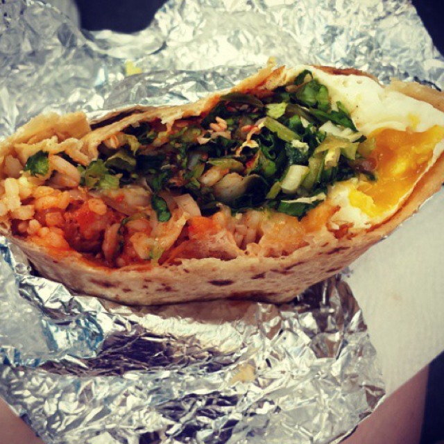 Chicken Burrito at Chilantro BBQ on #foodmento http://foodmento.com/place/2628