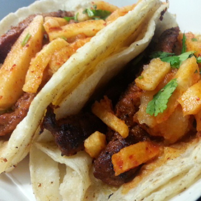 Reverend J's Tacos (Al Pastor) at Chilantro BBQ on #foodmento http://foodmento.com/place/2628