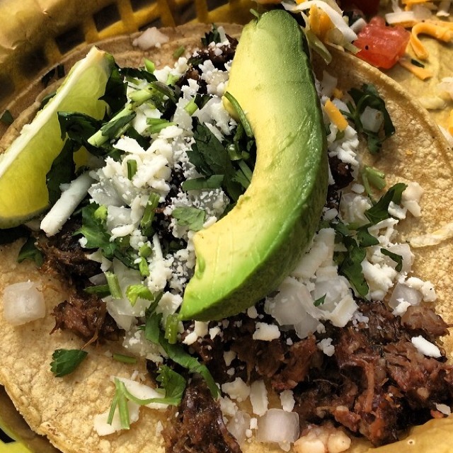 The Democrat Taco (Shredded Beef, Avocado...) from Torchy's Tacos (CLOSED) on #foodmento http://foodmento.com/dish/9919