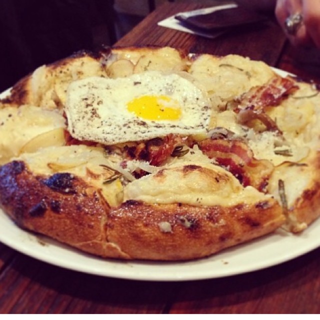 Bacon & Egg Pizza at Coltivare Pizza & Garden on #foodmento http://foodmento.com/place/3637