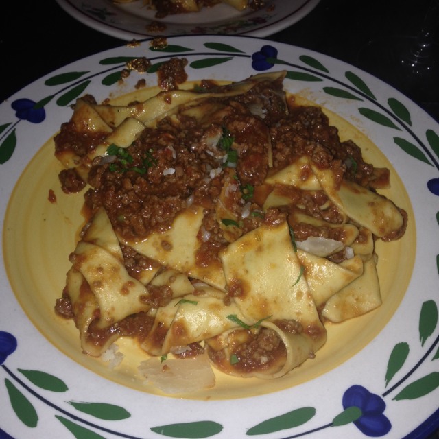 Pappardelle w/ Short Rib Ragu - Paste‎ from Gemma at Bowery Hotel on #foodmento http://foodmento.com/dish/15986