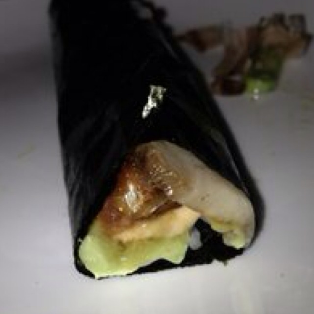 Pork & Unagi Hand Roll from Chez Sardine on #foodmento http://foodmento.com/dish/4468