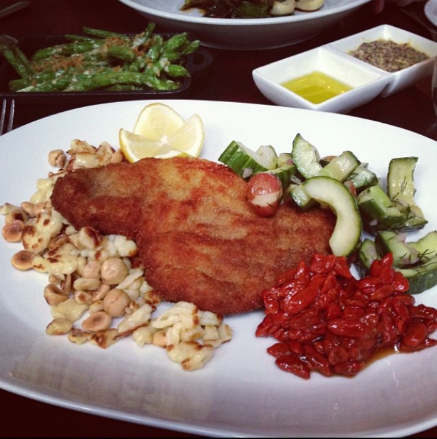 Pan-Fried Duck Schnitzel  at The Marrow on #foodmento http://foodmento.com/place/1151