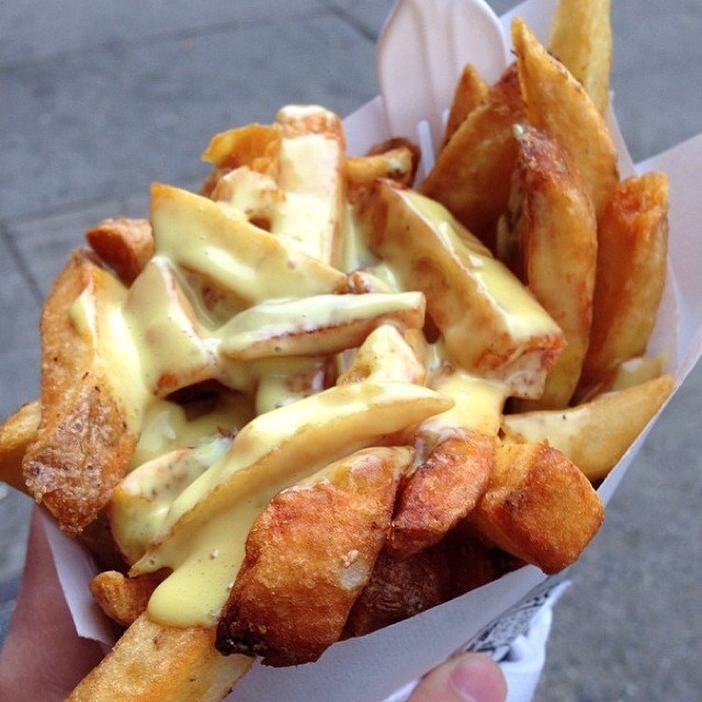 Belgian Fries With Honey Mustard Mayo from Pommes Frites on #foodmento http://foodmento.com/dish/11447
