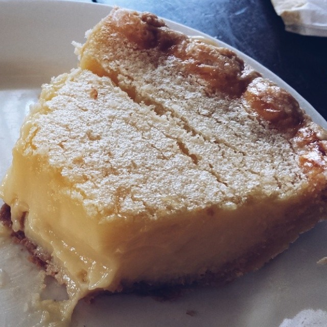 Lemon Chess Custard‎ Pie at Four & Twenty Blackbirds on #foodmento http://foodmento.com/place/1250