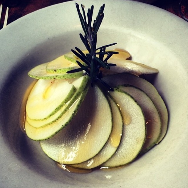 Pears & Housemade Ricotta at The Smile on #foodmento http://foodmento.com/place/1301