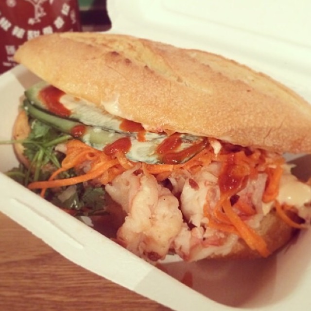Coconut Tiger Shrimp Sandwich from Num Pang Sandwich Shop on #foodmento http://foodmento.com/dish/11269