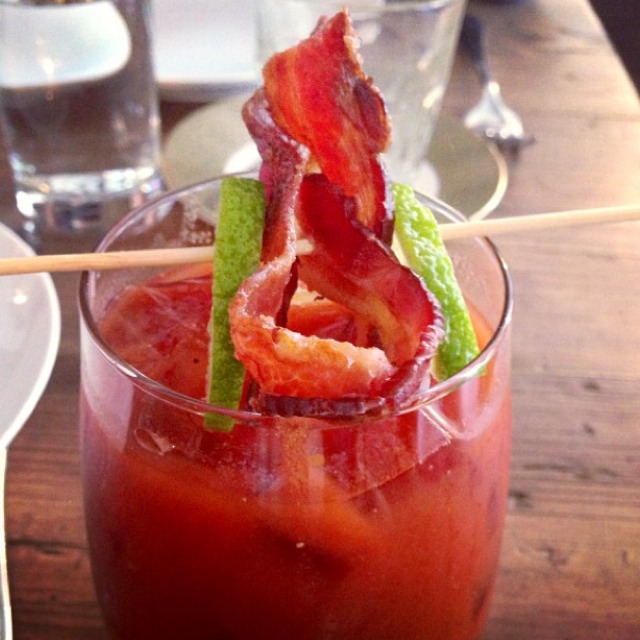 Bloody Mary With Bacon at Cómodo on #foodmento http://foodmento.com/place/2115