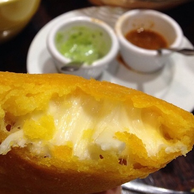 Cheese Corn Empanadas (Colombian Classic With Mozzarella) at Empanada Mama on #foodmento http://foodmento.com/place/2765