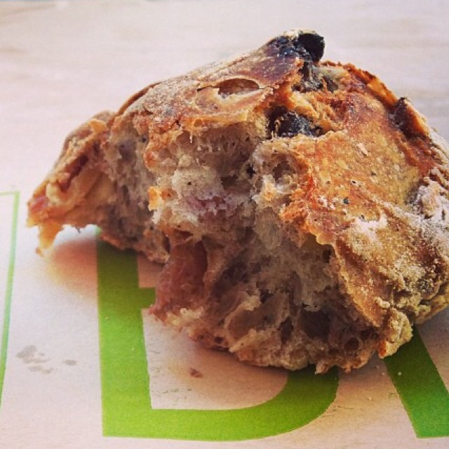 Cruccolo Santi (Round Loaf With Walnuts, Raisins...) at Sullivan Street Bakery on #foodmento http://foodmento.com/place/2816