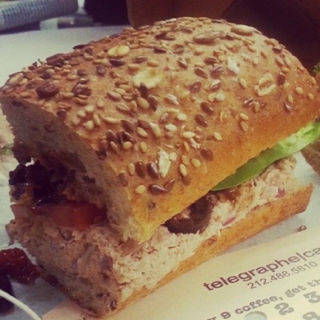 Tuna Salad Sandwich from Telegraphe Café on #foodmento http://foodmento.com/dish/11236