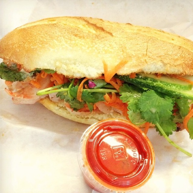 Coconut Tiger Shrimp Sandwich from Num Pang Sandwich Shop on #foodmento http://foodmento.com/dish/11261