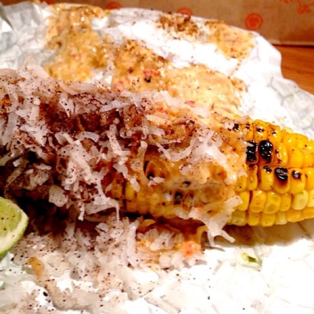 Grilled Corn On The Cob at Num Pang Sandwich Shop on #foodmento http://foodmento.com/place/2880