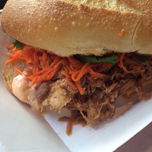 Pulled Duroc Pork Sandwich at Num Pang Sandwich Shop (CLOSED) on #foodmento http://foodmento.com/place/2881