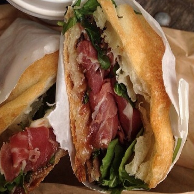 Prosciutto Sandwich from Ground Support on #foodmento http://foodmento.com/dish/11959