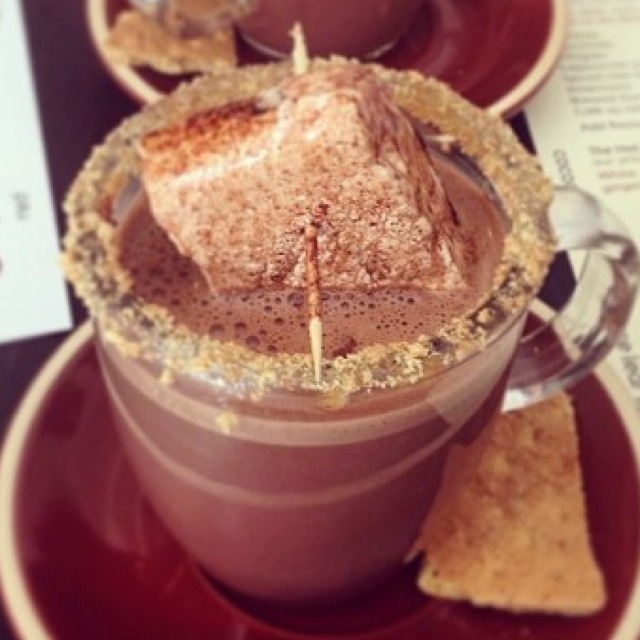 Campfire Cocoa (Hot Chocolate) at Cocoa Bar on #foodmento http://foodmento.com/place/3059