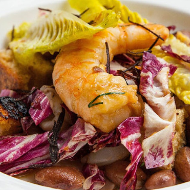 Seafood Salad (Calamari, Prawns, Cranberry Beans) at All’onda (CLOSED) on #foodmento http://foodmento.com/place/3080