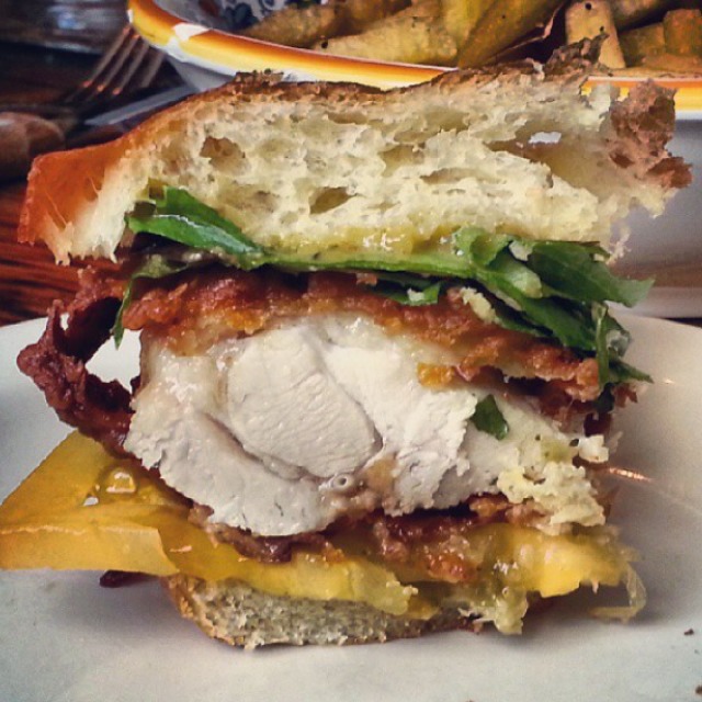 Fried Chicken Sandwich at Kilo on #foodmento http://foodmento.com/place/3087