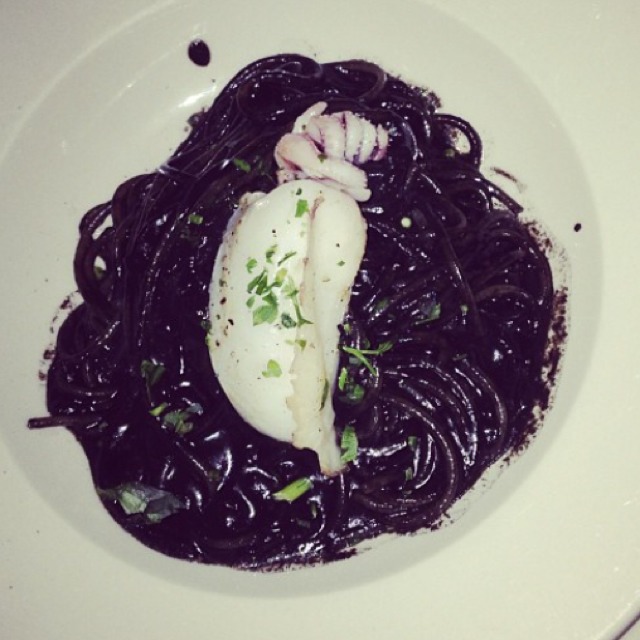 Spaghetti Nero from Bacaro on #foodmento http://foodmento.com/dish/12605