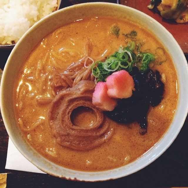 Shojin Ramen (Noodles In Spicy Miso Broth & Seasonal Vegetables) at Kajitsu on #foodmento http://foodmento.com/place/3162