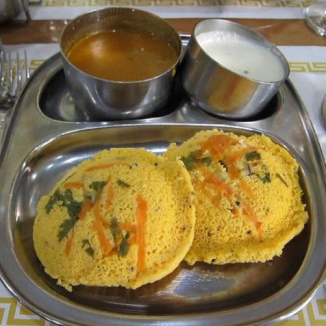 Kanchipuram Idly (Steamed Rice Cake) at Sapthagiri on #foodmento http://foodmento.com/place/3168