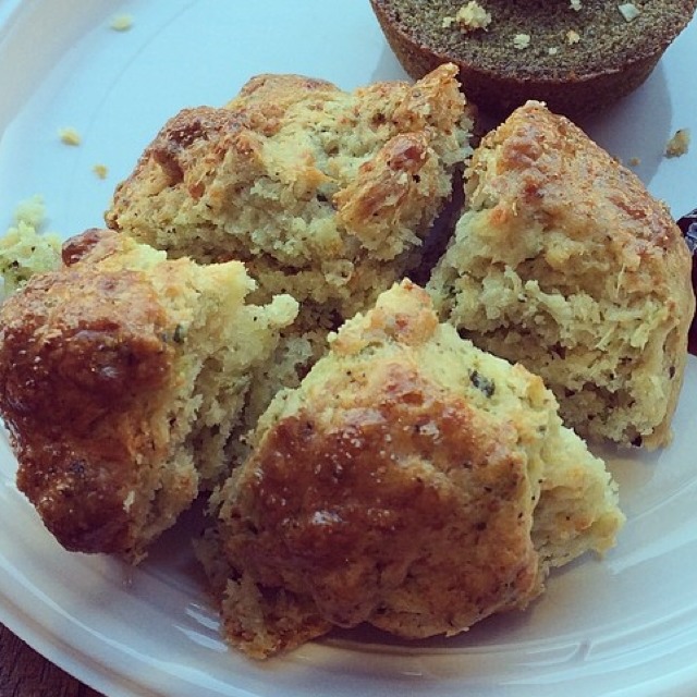 Parmesan & Chive Scone from Press Tea on #foodmento http://foodmento.com/dish/13031
