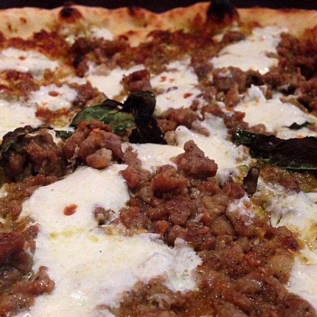 Pizza Salsiccia (Italian Sausage) from Kesté Pizza & Vino (CLOSED) on #foodmento http://foodmento.com/dish/13168