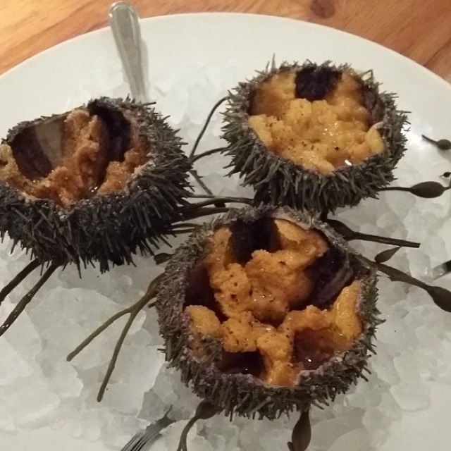 Uni (Sea Urchin) at Il Pesce @ Eataly on #foodmento http://foodmento.com/place/344