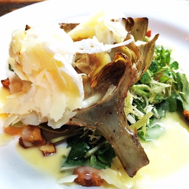 Roasted Artichoke Parmesan from Extra Virgin on #foodmento http://foodmento.com/dish/14201