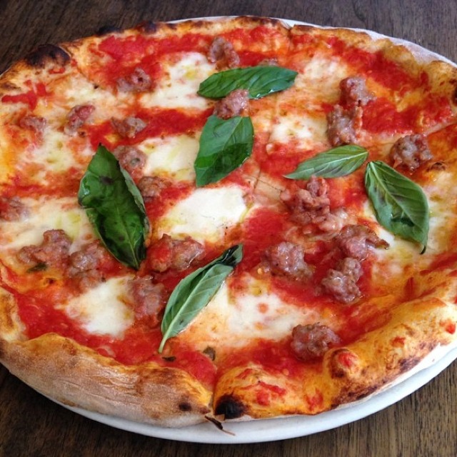 Pizza Salsiccia - La Vera Pizza​ at Lil' Frankie's on #foodmento http://foodmento.com/place/3656