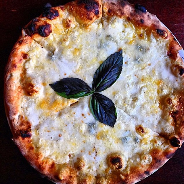 Pizza Quattro Formaggi from Lil' Frankie's on #foodmento http://foodmento.com/dish/16077