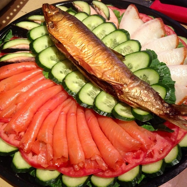 Smoky Goodness Platter from Shelsky's Smoked Fish on #foodmento http://foodmento.com/dish/14898