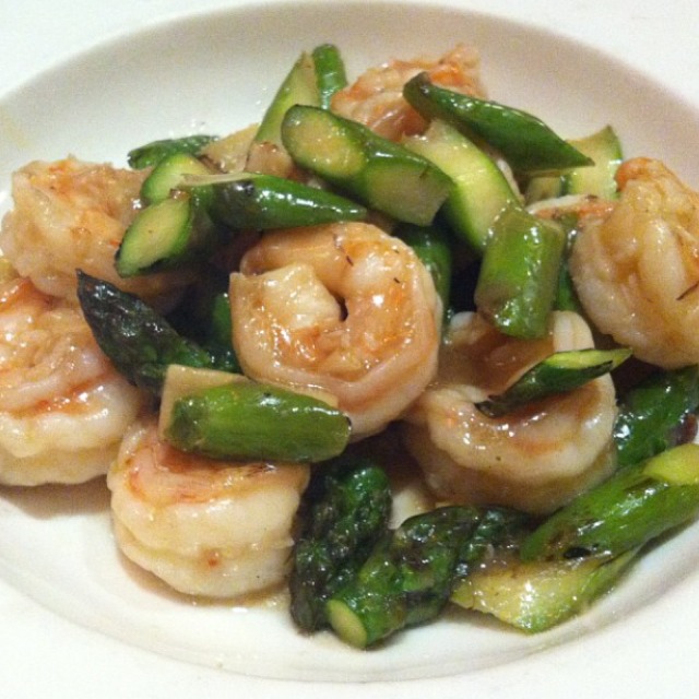 Sautéed Prawns With Asparagus at Szechuan Gourmet on #foodmento http://foodmento.com/place/395