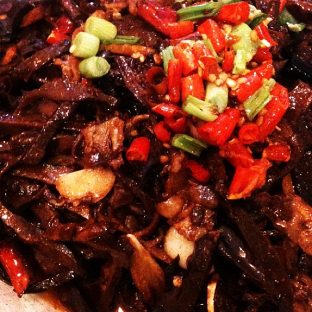 Braised Smoked Bamboo - Hunan Country Style Dishes at Hunan Kitchen Of Grand Sichuan on #foodmento http://foodmento.com/place/3999
