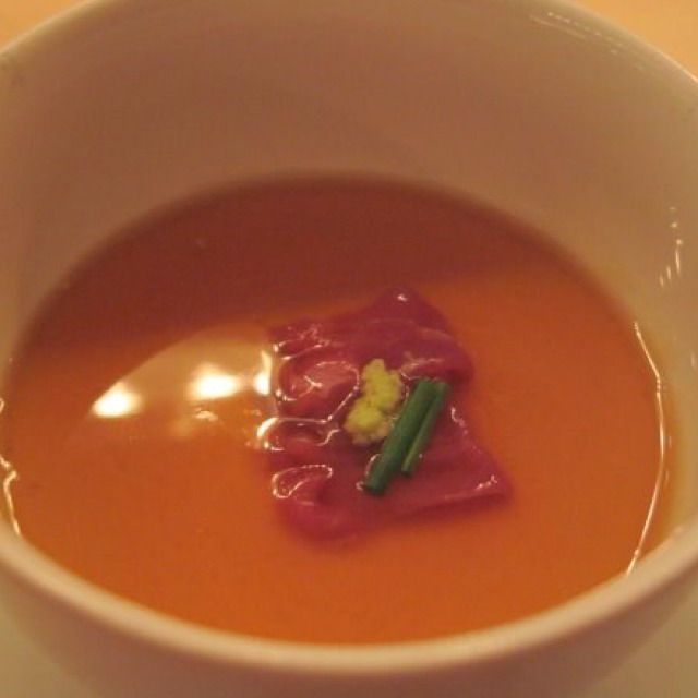 Foie Gras Chawan Mushi from Morimoto (CLOSED) on #foodmento http://foodmento.com/dish/3662