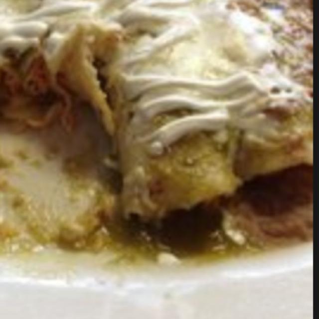 Chicken Enchiladas Spicy Mole Sauce at El Tenampa Deli Grocery on #foodmento http://foodmento.com/place/4332