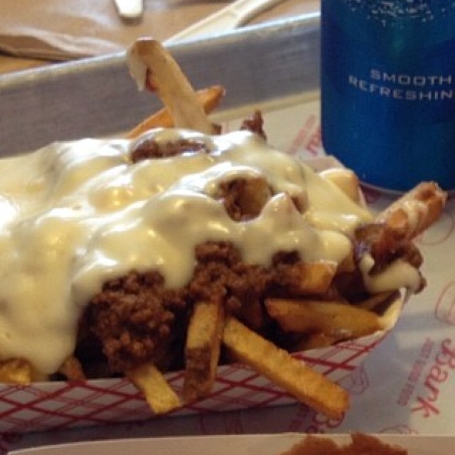 Chili Cheddar Fries - Fries‏ from Bark Hot Dogs on #foodmento http://foodmento.com/dish/17791
