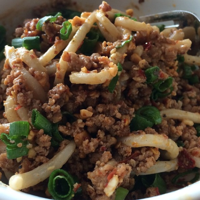 Dan Dan Mian (Noodles) at Blackbrick Chinese on #foodmento http://foodmento.com/place/4376