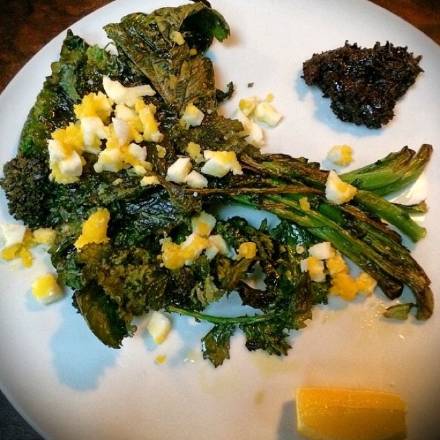 Charred Green Garlic and Greens at Davenport on #foodmento http://foodmento.com/place/4379