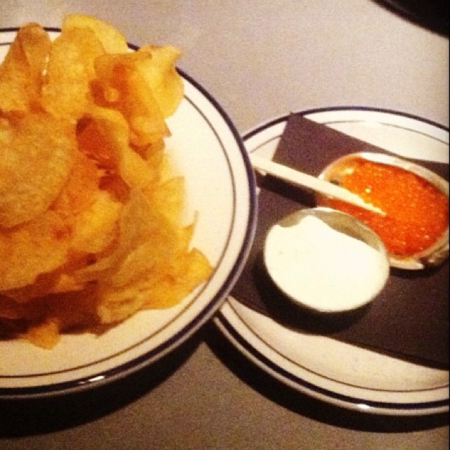Redneck Laundry (Domestic Caviar with Potato Chips) at Eat The Rich on #foodmento http://foodmento.com/place/4380