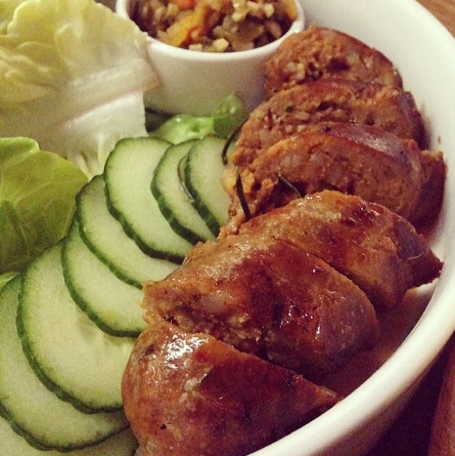 Grilled Northern Thai Sausage at Kin Khao on #foodmento http://foodmento.com/place/4453