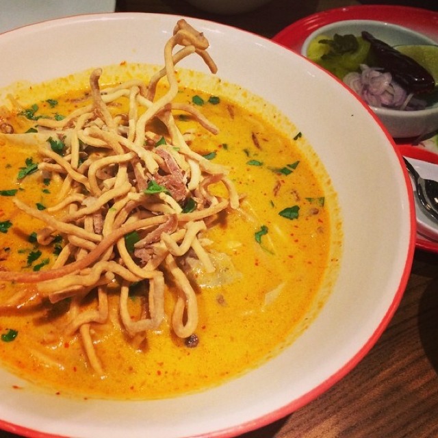 Khao Soi Gai Noodle Soup at Kin Khao on #foodmento http://foodmento.com/place/4453