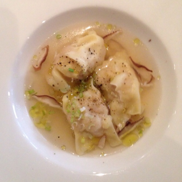 Tortellini with Rabbit Mortadella and Shiitake at Lusca on #foodmento http://foodmento.com/place/4489