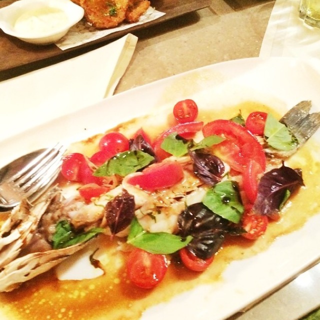 Salt Crusted Wild Branzino - Pesce Del Mercalo​ at Nico Osteria on #foodmento http://foodmento.com/place/4497