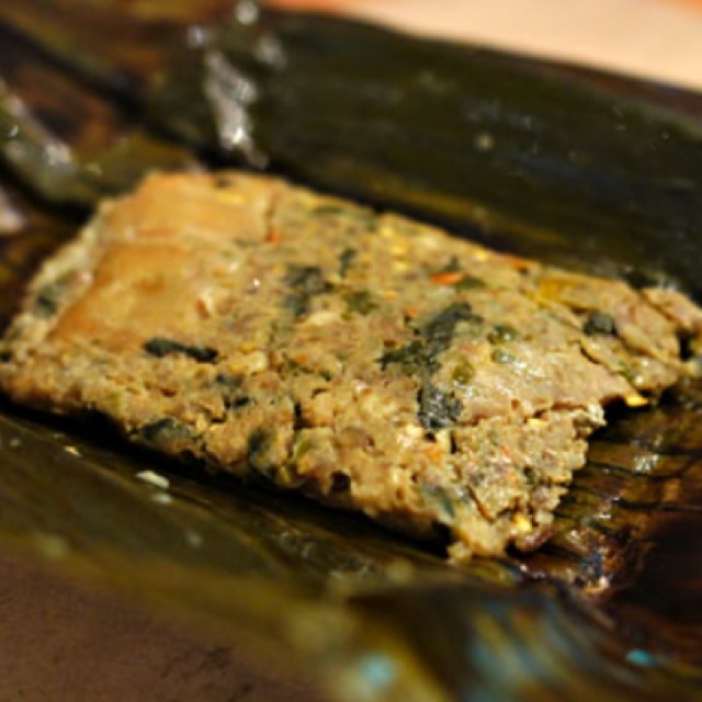 Hor An (Catfish and Pork Fat Tamale Baked in a Banana Leaf) from Night + Market Song on #foodmento http://foodmento.com/dish/18538