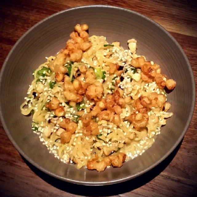 Tempura Corn Ramen Chickpea Miso at Serpico on #foodmento http://foodmento.com/place/4593