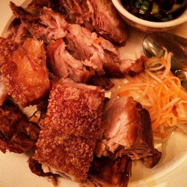 Lechon Kawali - Pinoy‏ (Fried Pork Belly) at Purple Yam on #foodmento http://foodmento.com/place/4751